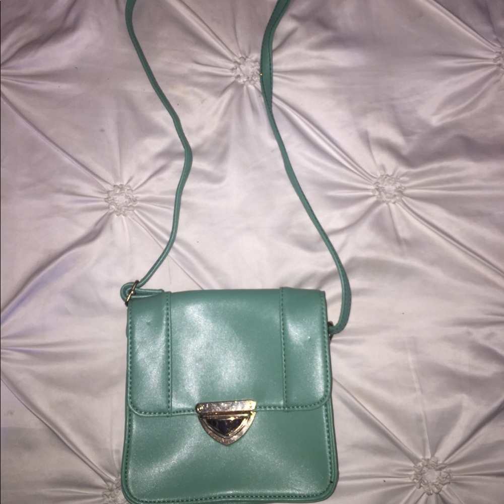 Teal Crossbody Purse